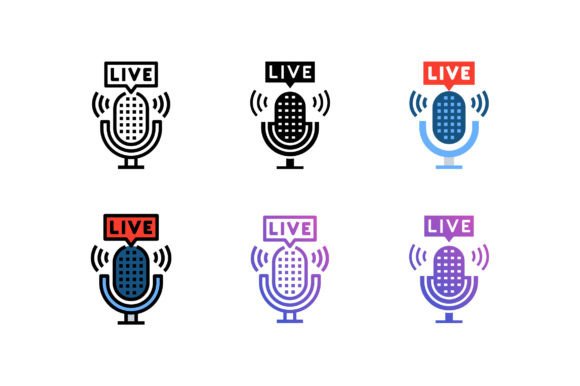Enhance Your Podcasting Experience with Live Podcast Icons