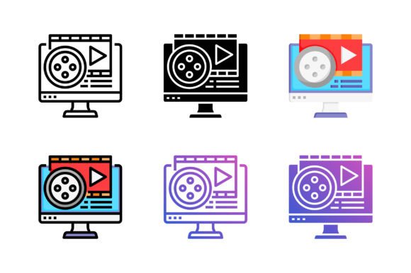 Explore Versatile Video Editing Icons