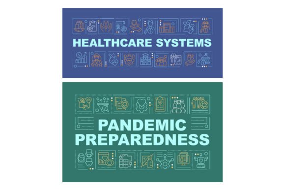 Health Systems Word Concepts Banner Set