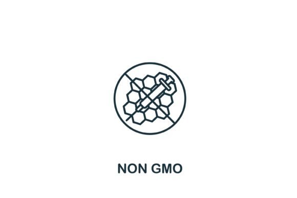 Non Gmo Icon: A Versatile Design Element