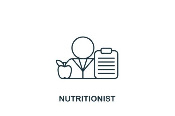 Nutritionist Icon: A Versatile Tool for Health and Wellness Visuals