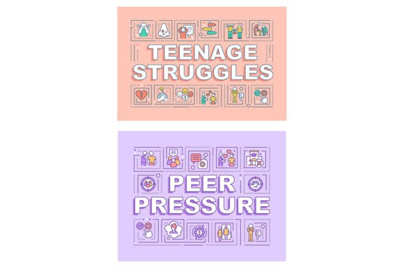 Understanding and Addressing Teenage Struggles with Word Concepts Banners