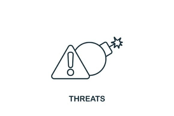 Understanding and Using Threats Icon