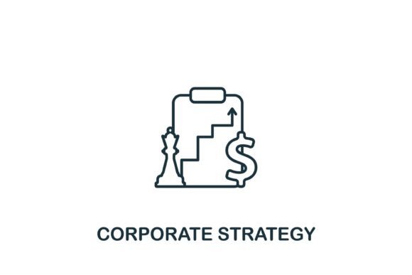 Understanding and Utilizing the Corporate Strategy Icon in Business Management