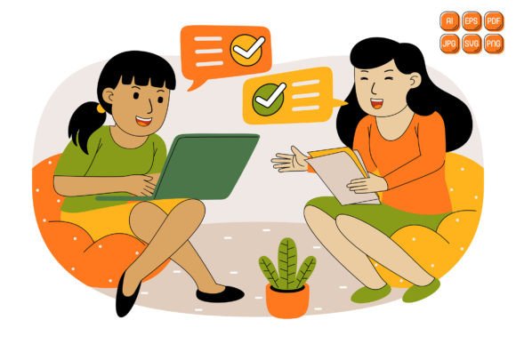 Unlock Your Creative Potential with Teamwork Vector Illustration 16