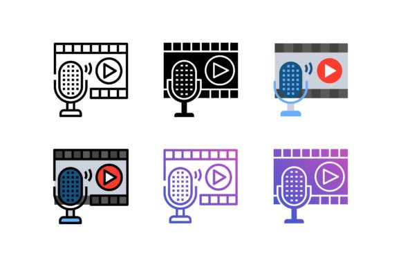 Unlocking Creativity with Movies Podcast Icons: A Versatile Tool for Modern Media