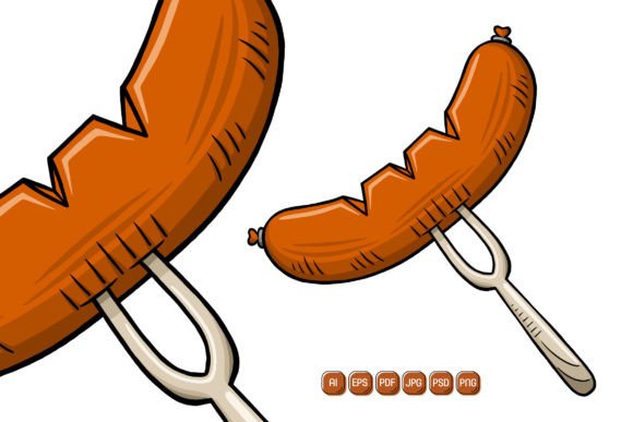 Unlocking Creativity with Sausage Vector Illustration