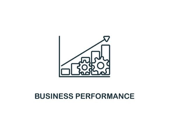 Unlocking Potential with the Business Performance Icon